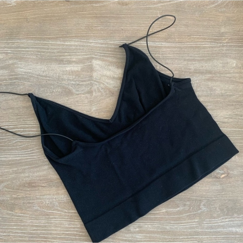 Free People Black Brami Camisole Top - Picture 3 of 13